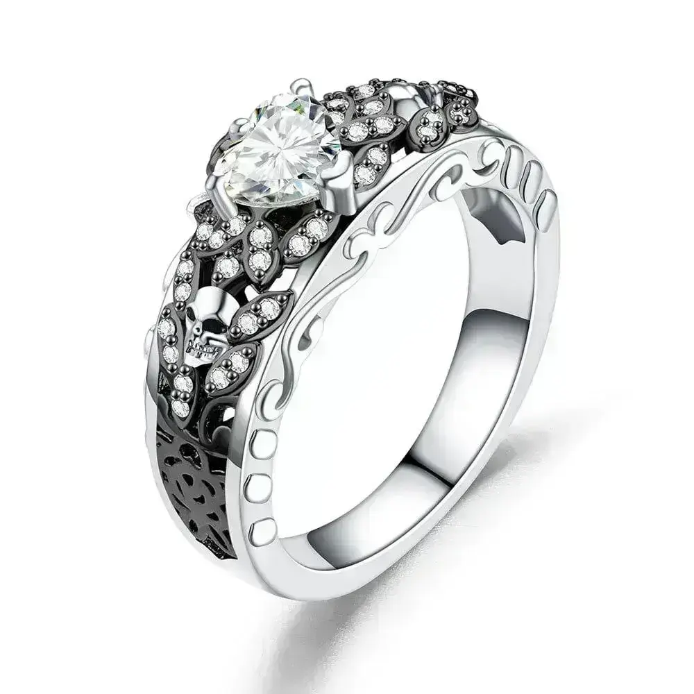 Gotischer Ring 8211 Bronze 67 Bronze Stainless Steel Female