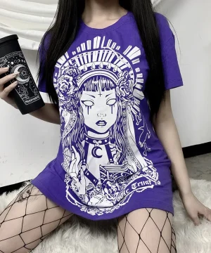 Gothic T Shirt In Goth We Trust