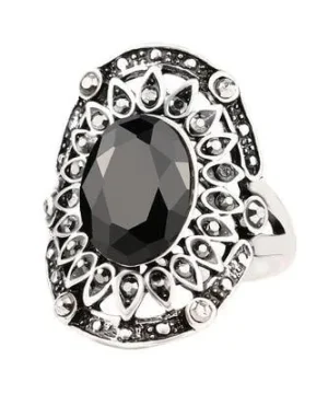 Gotischer Edelsteinring