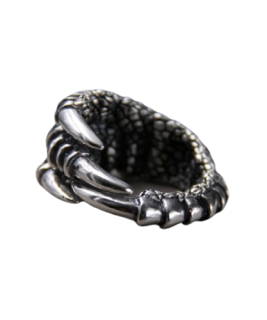 Ring mit gotischem Krallenmotiv