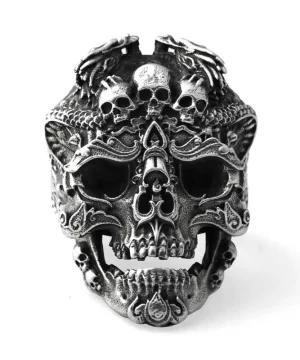 Gotischer Ring aus Silber