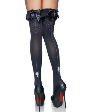 Gothic Strümpfe Spinnennetz