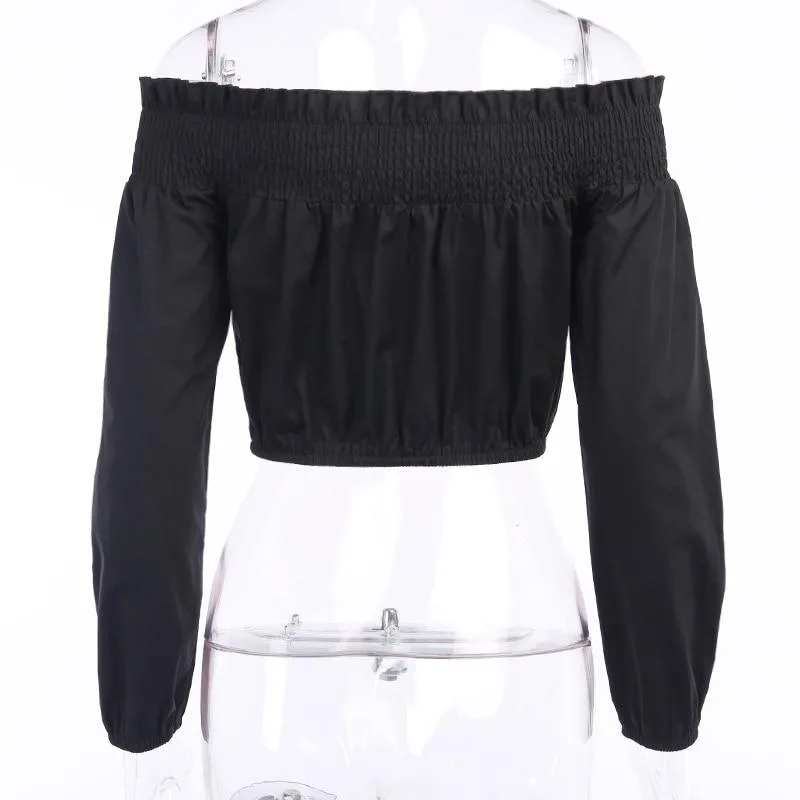 Gothic Bluse Vintage – Bild 2