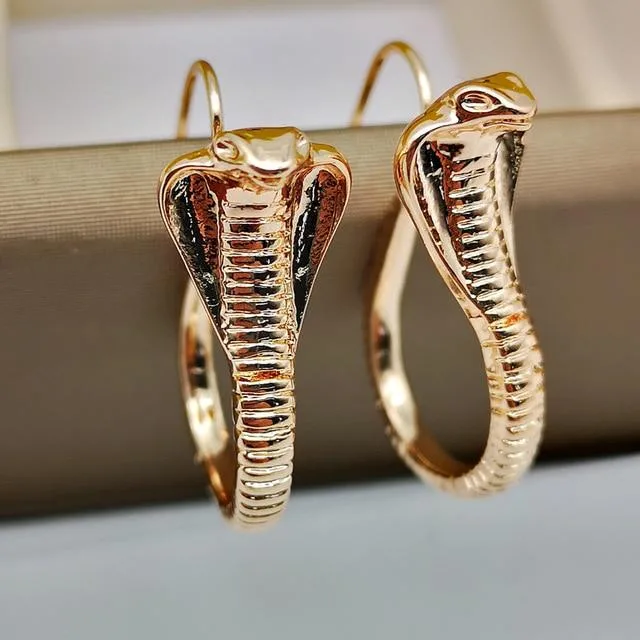 Gothic Ohrring Cobra – Bild 5