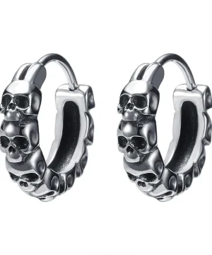 Gothic Ohrring Totenkopf