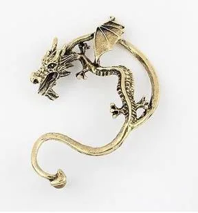 Gotischer Drachen Ohrring – Bild 2