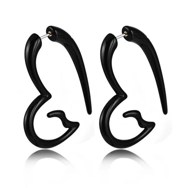 Gothic Ohrring Katzenkopf