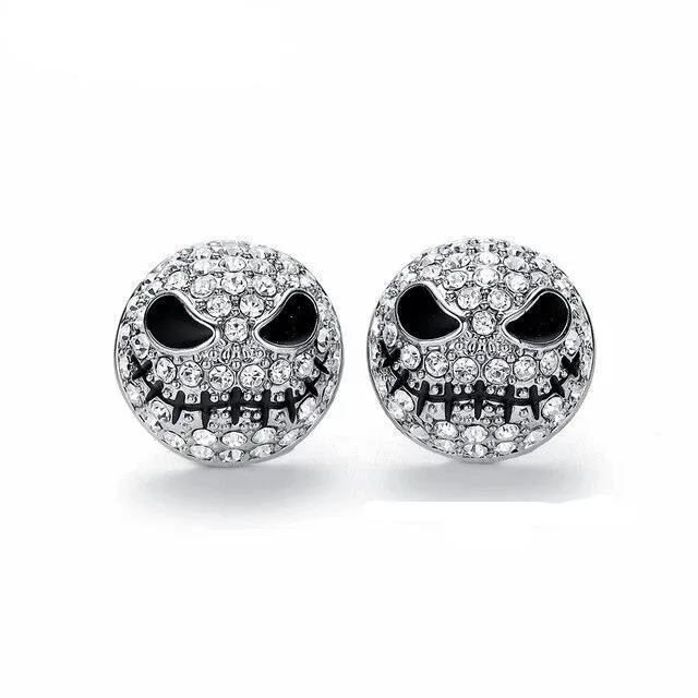 Gotische Ohrringe Jack Skellington