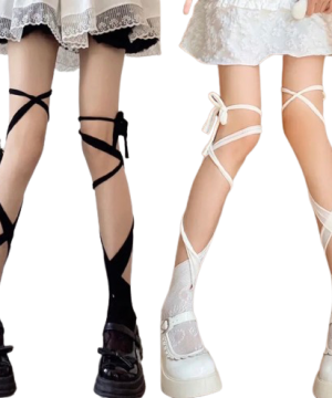 Moderne Schnürschuhe im Kontrastdesign