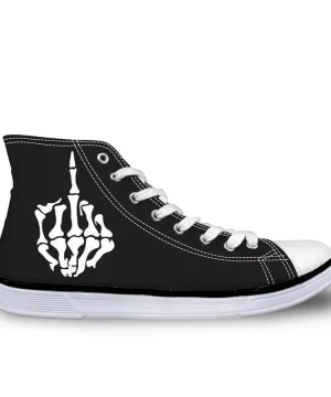 Gothic Schuhe Skelett