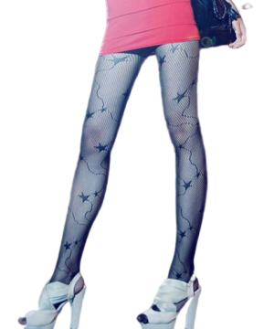 Gothic Strumpfhose Sternenklar