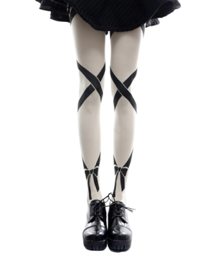 Gothic Strumpfhose Lolita