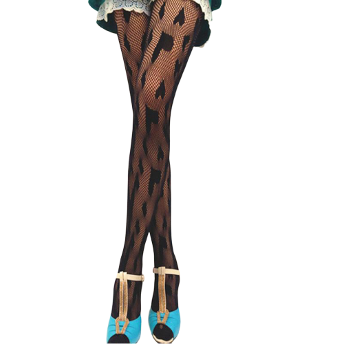 Gothic Herz Strumpfhose