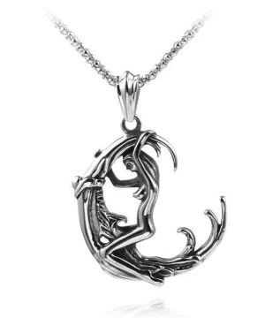 Gotische Halsketten Die Mondgöttin