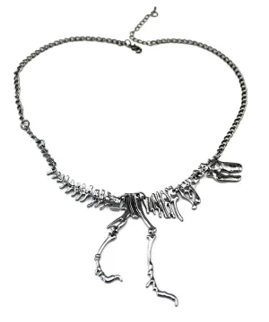Gotische Halsketten <br />Dinosaurier Skelett
