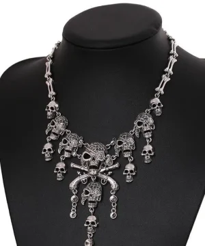 Gothic Halsketten Totenkopf