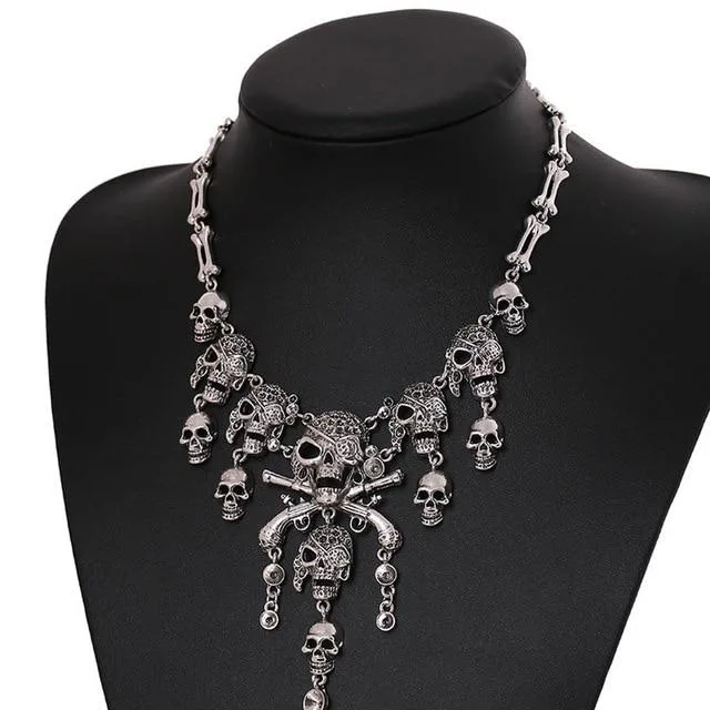 Gothic Halsketten Totenkopf