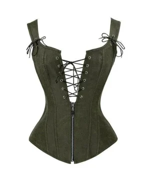 Gothic Korsett Aus Kunstleder