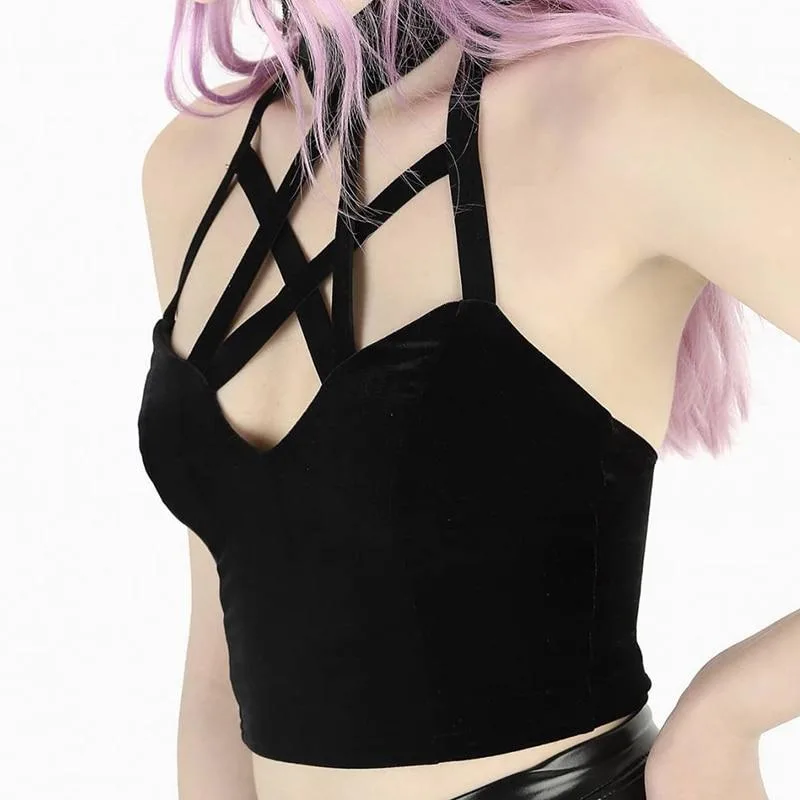 Gothic Tanktop Pentagramm
