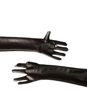 Latexhandschuhe im Gothic-Stil