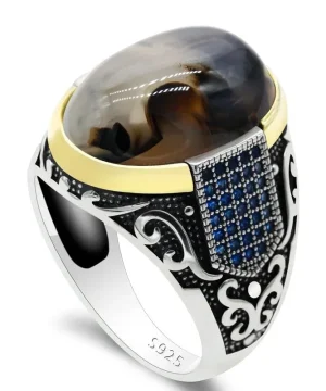 Gothic Punk Rock Silberring