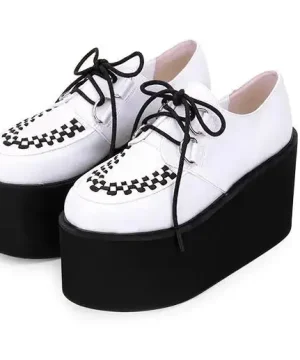 Gothic Punk Creepers mit Plattform 10 cm