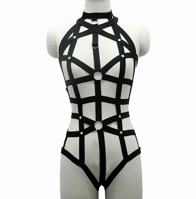 Gothic-Bondage-Gurt für extravagante Outfits
