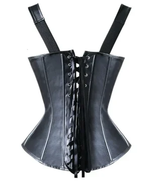Gothic Steampunk Korsett mit Schnallen