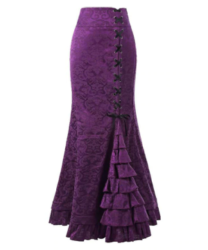 Gothic Rock Lange Meerjungfrau