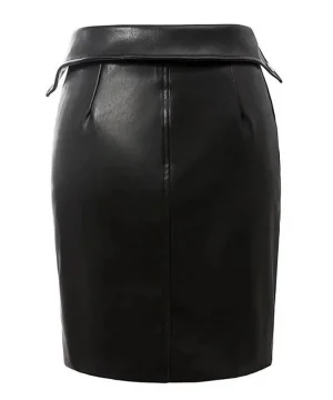 Gothic Rock Schwarz aus Leder