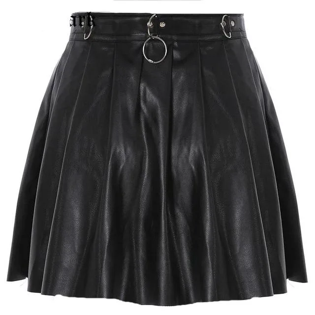 Gothic Rock Plissee – Bild 3