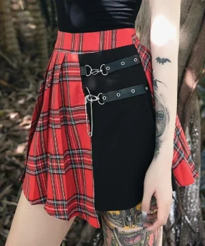 Gothic Rock Punk Schwarz & Schottisch