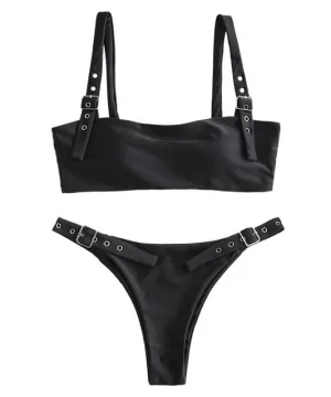 Gothic Badeanzug Verstellbar