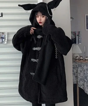 Gothic Mantel Pu Leder