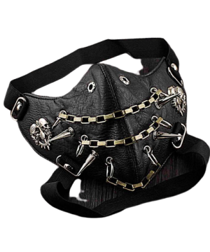 Motorradmaske Gotik Design