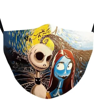 Jack Skellington Halloween- oder Cosplay-Maske