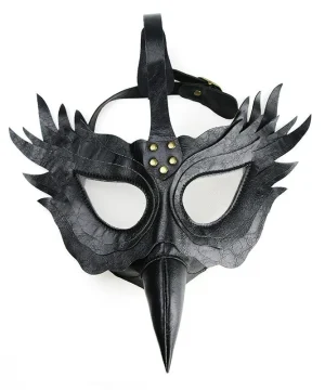 Maske im Gotik-Stil für Pestdoktor-Kostüme