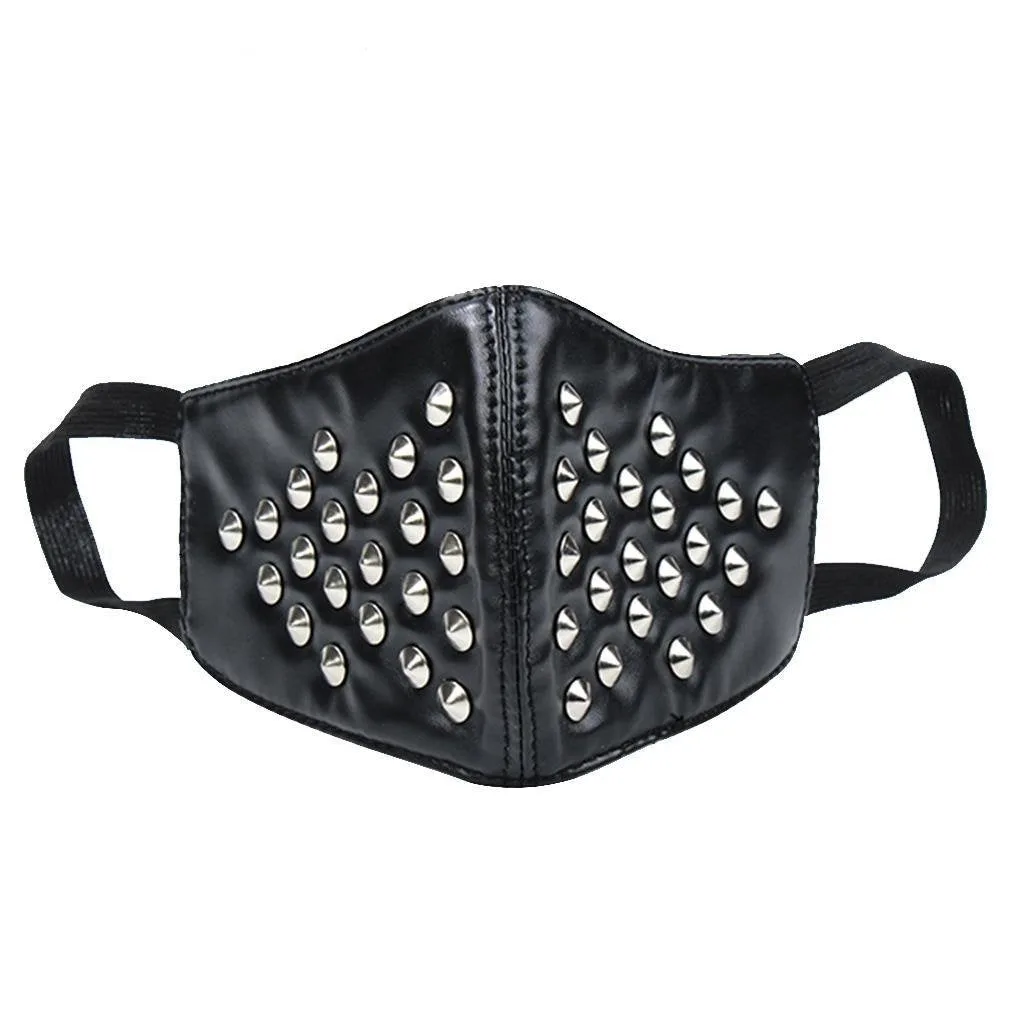 Motorrad-Gesichtsmaske im Gothic-Stil