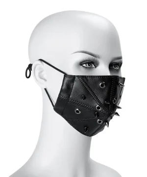 Gothic-Maske mit Metall-Design