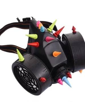 Gotische Maske mit Nieten