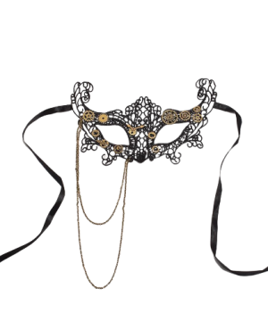 Gotische Maske im venezianischen Stil