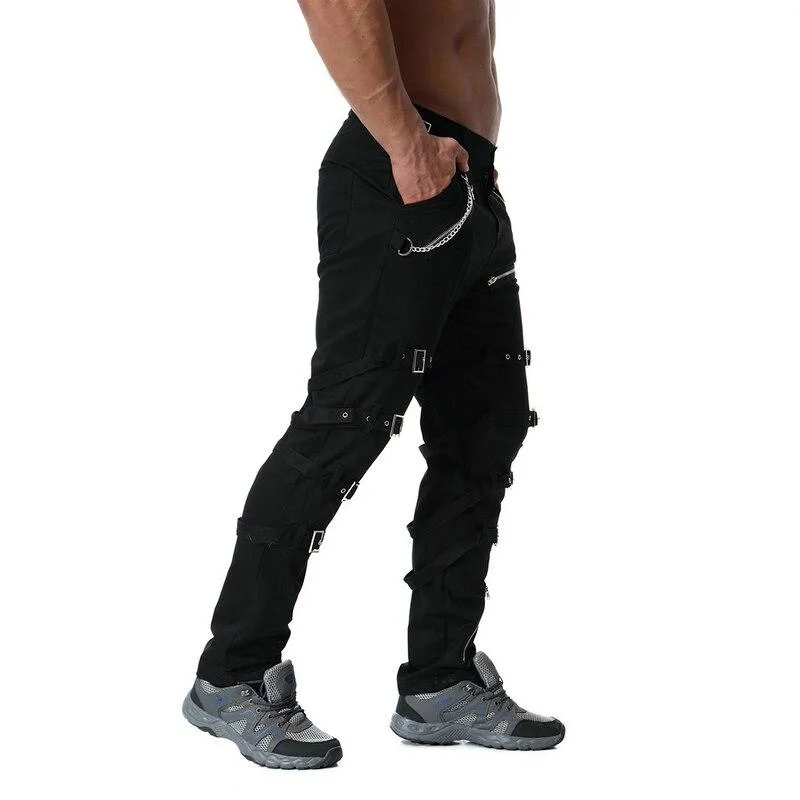 Gothic Hose mit Reißverschluss US GRÖSSE 36 Outlet – Bild 3