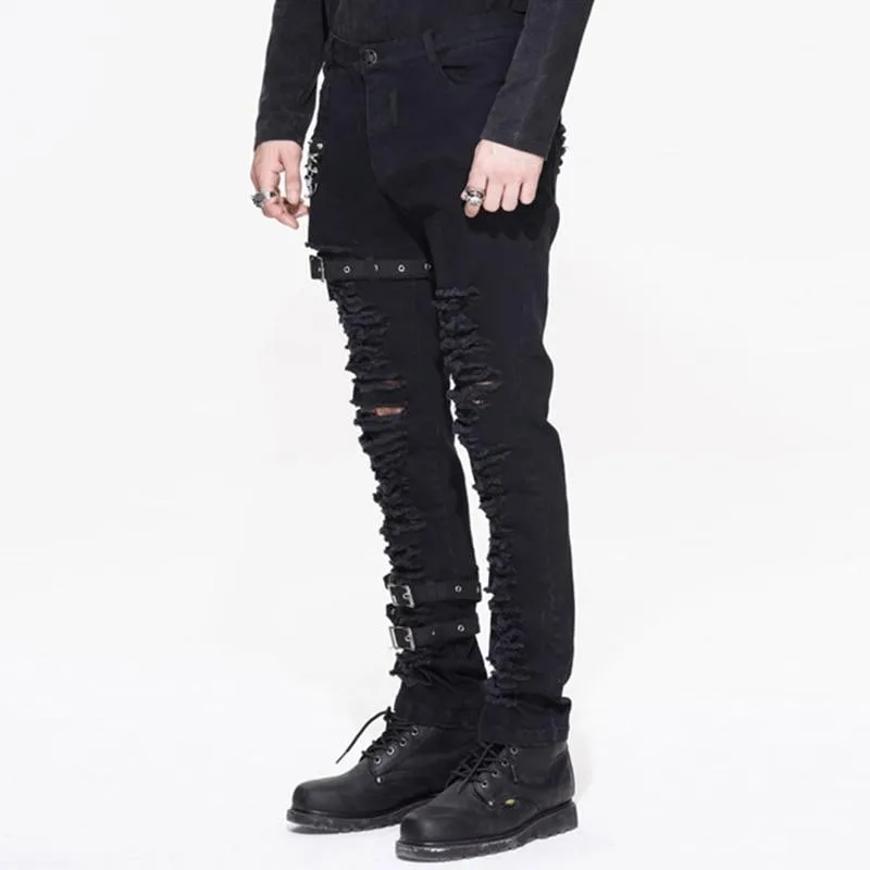 Gothic Hose mit Löchern – Bild 4