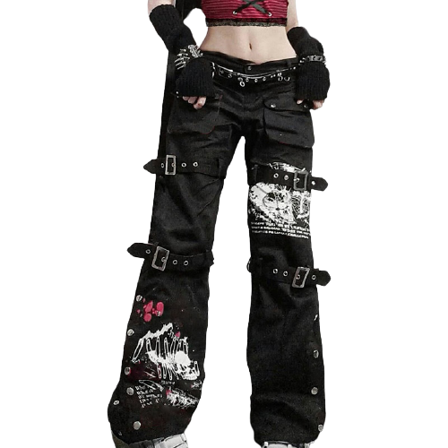 Gothic Hose Punk Frau – Bild 4