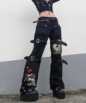 Gothic Hose Punk Frau
