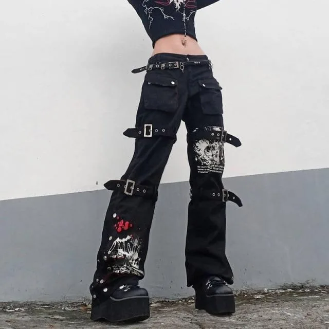 Gothic Hose Punk Frau