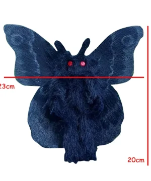 Plüsch-Mothman im Gothic-Stil