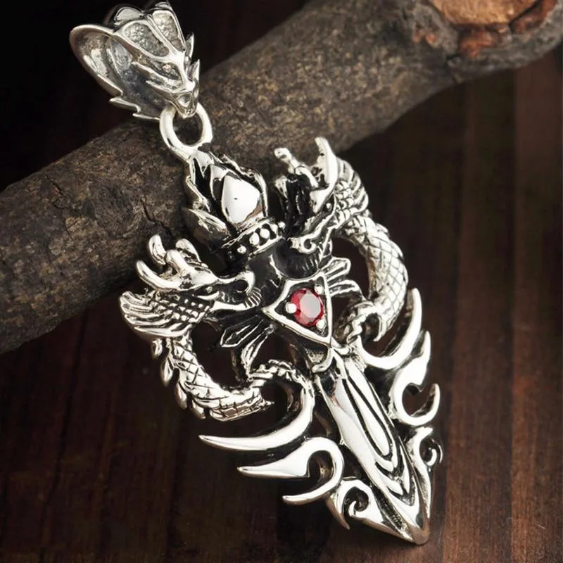 Gotischer Anhänger Drache – Bild 4