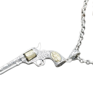 Gotischer Anhänger Mexikanische Waffe