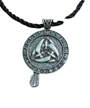 Gotische Anhänger Die Hörner von Odin